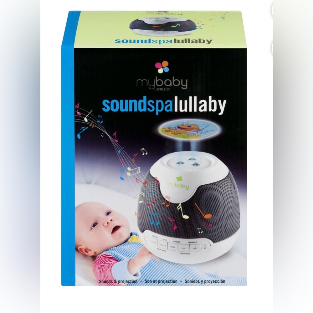 Homedics My Baby Lullaby Sound Spa Sound Machine and White Noise Machine NIB